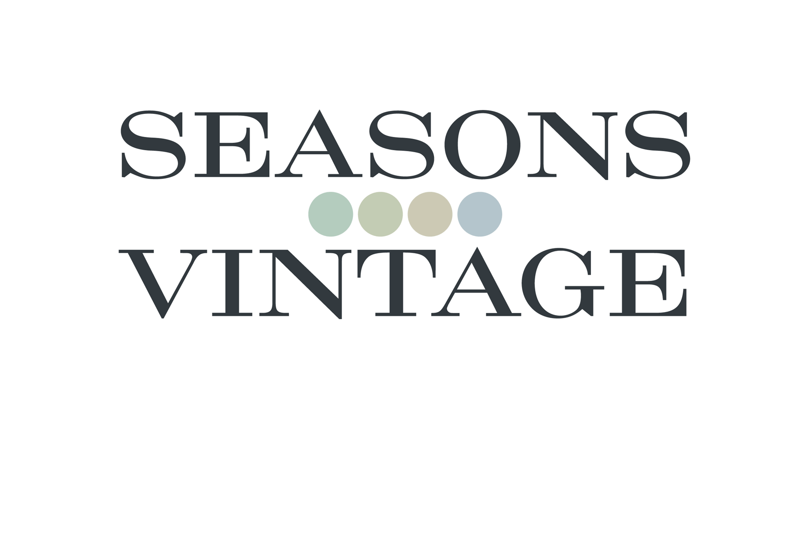 Seasons Vintage Fashion Logo